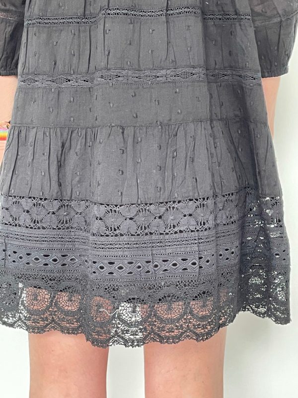 VELVET Dorothy Dress in Black For Discount