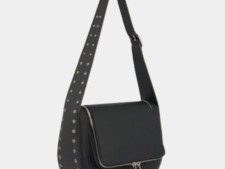 AH Vere New Shoulder Bag with Studs in Black Online Sale