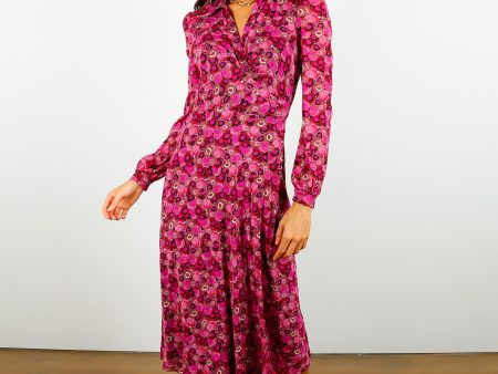 DVF Phoenix Dress in Fall Fruits Online Sale