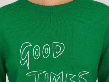 BF Good Times Jumper in Green For Sale