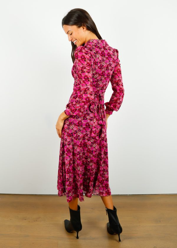 DVF Phoenix Dress in Fall Fruits Online Sale