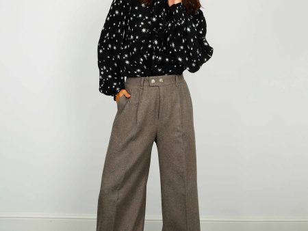 L&H Popsi Trousers in Grey on Sale