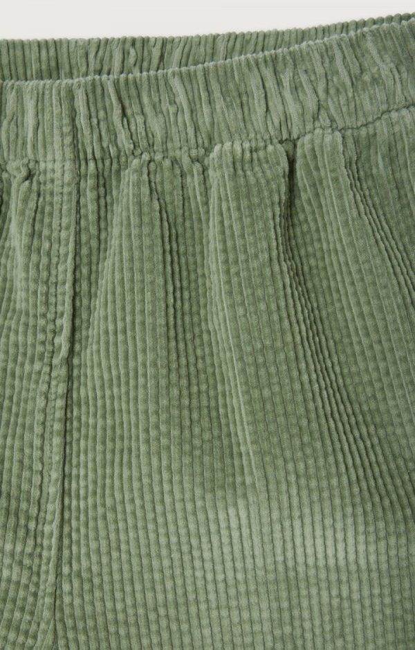 AV Padow Trousers in Sage Vintage Online Sale