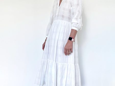 VB Sarita Dress in White For Sale