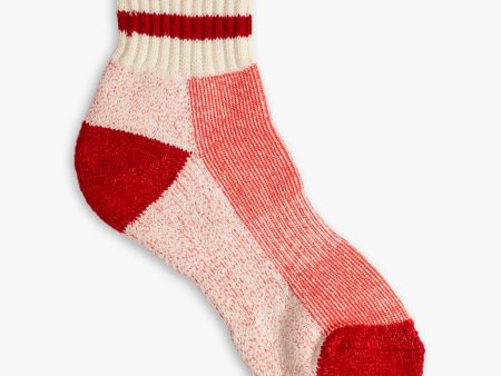 TL Tennis Socks in Red on Sale