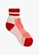 TL Tennis Socks in Red on Sale