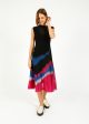 DVF Rick Dress in Floating Block Hot on Sale