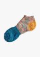 TL Charlie Ankle Socks in Blue, Yellow Fashion