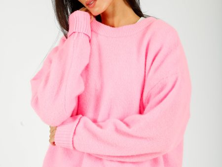 AV Vitow Knit Jumper in Rose Chine Online