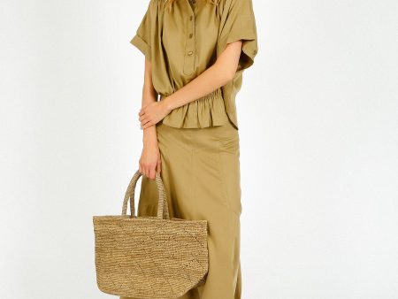 IM Alona Skirt in Khaki on Sale