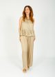 LFA 353 Pleated Trouser in Gold Hot on Sale