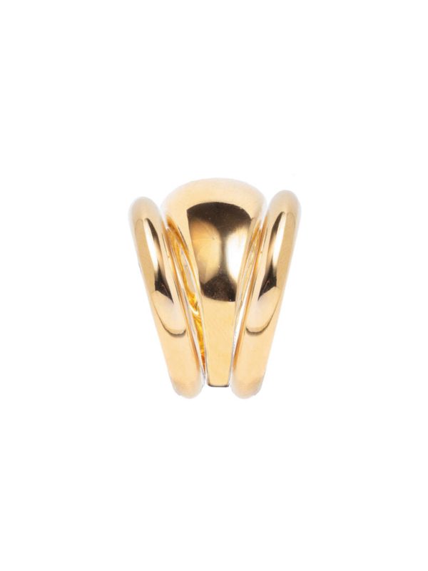 TS Gold Triple Ring Set For Cheap