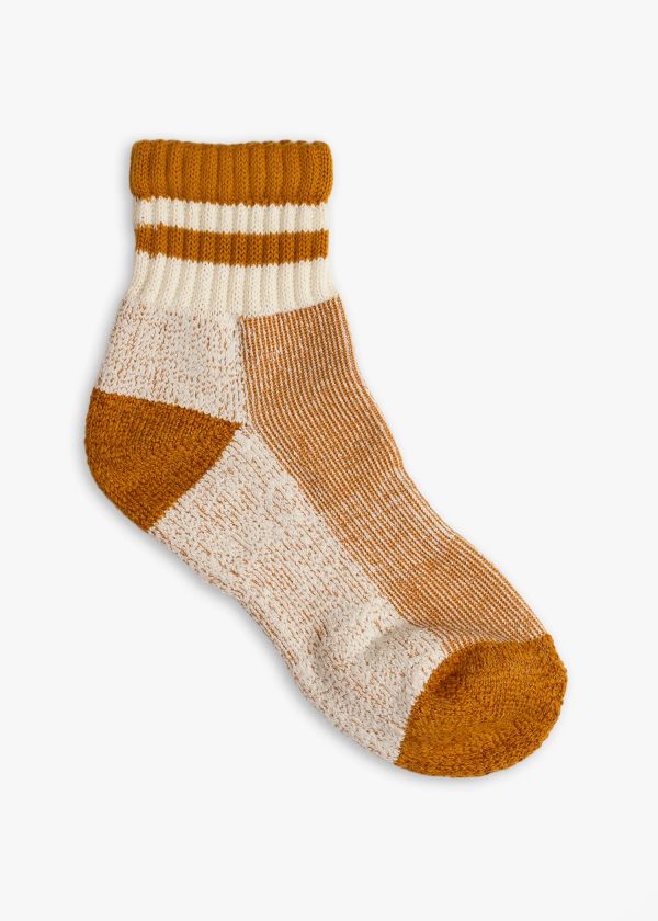 TL Tennis Socks in Mustard on Sale