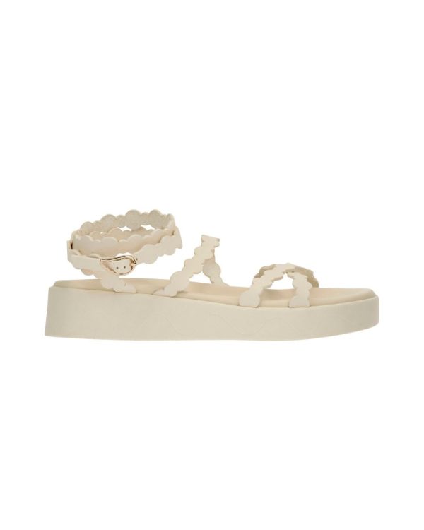 AGS Aspis Sandals in Off White Online Sale