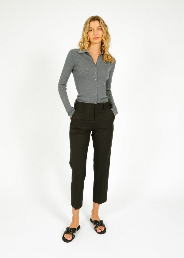 IM Ritana Slim Trousers in Anthracite Online now