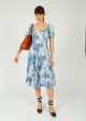 DREAM Waterfront Dress in Blue Sketch Online