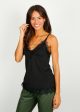 ROSEMUNDE Billie Slip Cami in Black Fashion