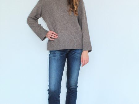 RAILS Imogen Cashmere Pullover in Hazelnut Online Hot Sale