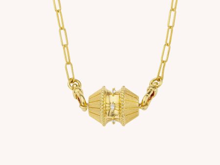 MYA BAY Gold Big Talisman Necklace Fashion