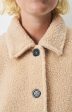 AV Gomaz Coat in Taupe Hot on Sale