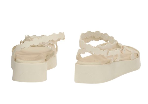 AGS Aspis Sandals in Off White Online Sale