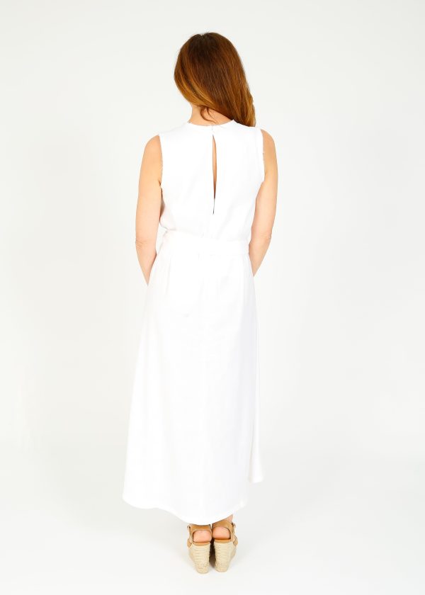 LFA 864 SL Dress in White For Sale