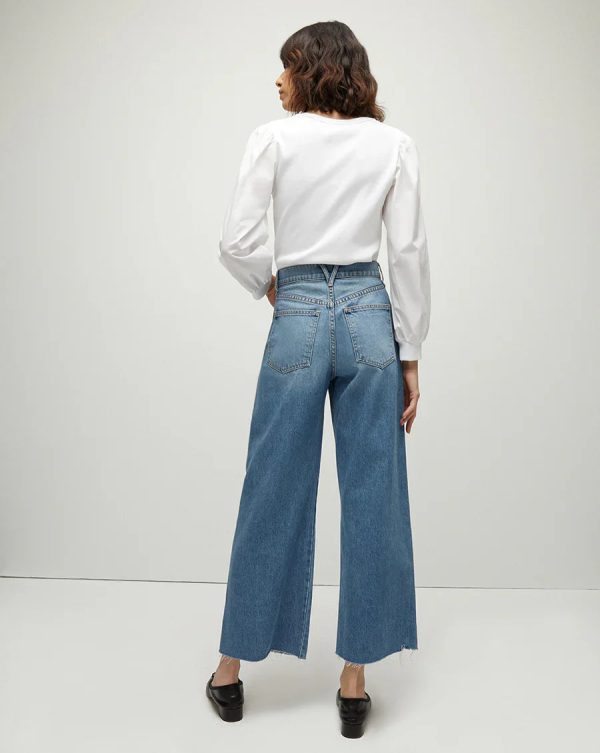 VB Taylor Cropped High Rise Wide in Enough Said Hot on Sale