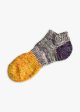 TL Charlie Ankle Socks in Blackberry, Yellow Online