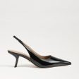 SE Bianka Sling in Patent Black Hot on Sale