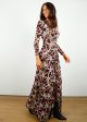 DVF Kassia Dress in Fall Leaves on Sale