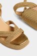 CASTANER Valle Espadrulle in Gold on Sale