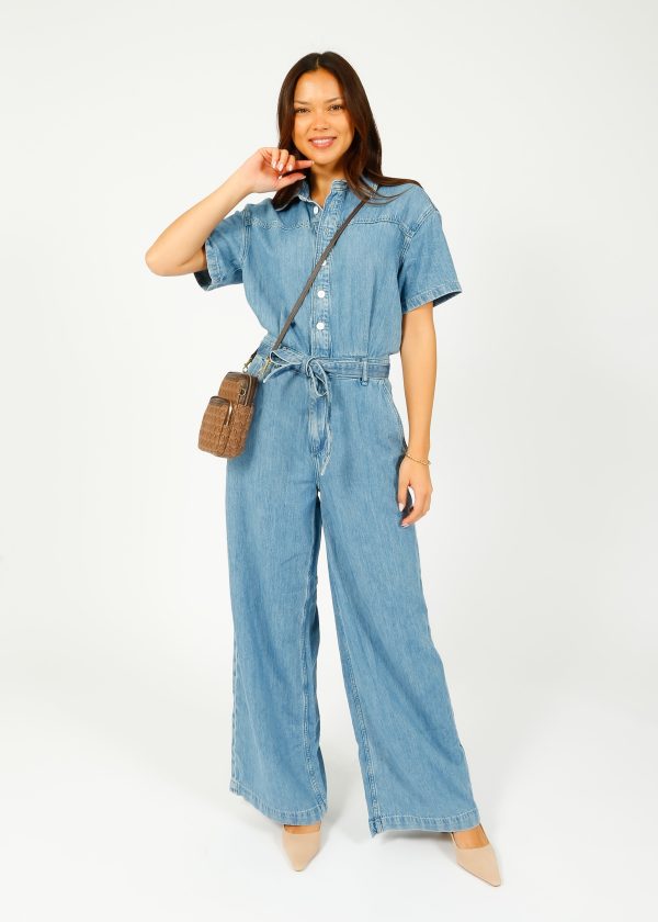 R&B Ultra Featherweight Sofie Cropped Jumpsuit Online now