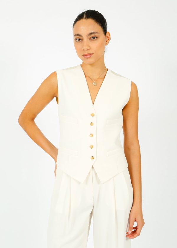 DAY Rudy Waistcoat in Frozen Dew Cheap