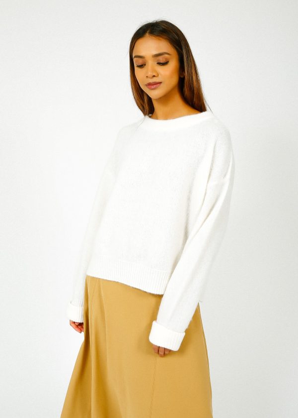 AV Vitow Knit in White on Sale