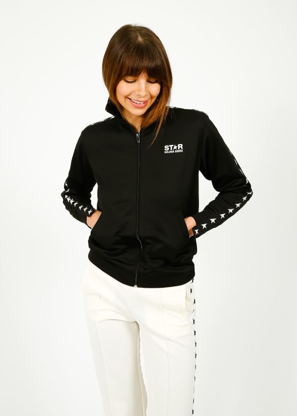 GG Denise Star Track Jacket in Black Online Hot Sale