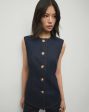 VB Jessup Vest in Navy Sale