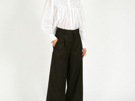 IM Romina Wide Trousers in Anthracite Fashion