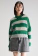 BR Arvy Knit in Green,  Grey Stripe For Discount