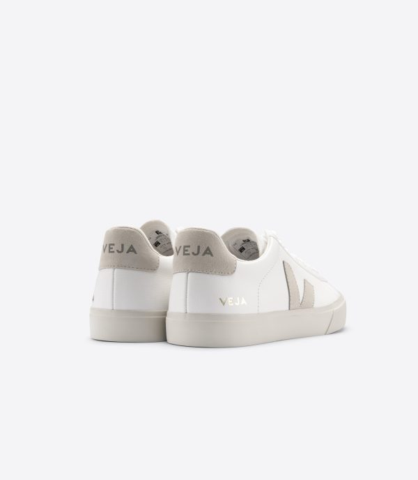 VEJA Campo Chromfree in Extra White, Natural Suede Online Hot Sale