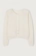 AV Vitow Knit Cardi in White For Cheap