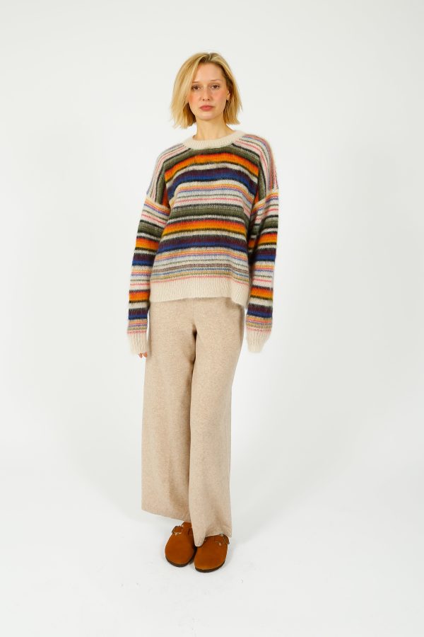 VB Jenkins Knit Pants in Oatmeal Online now