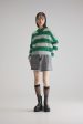 BR Arvy Knit in Green,  Grey Stripe For Discount