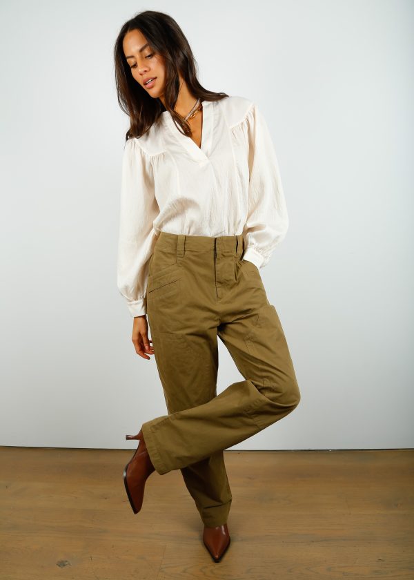 R&B Malia Italian Cotton Cargo Pant Online