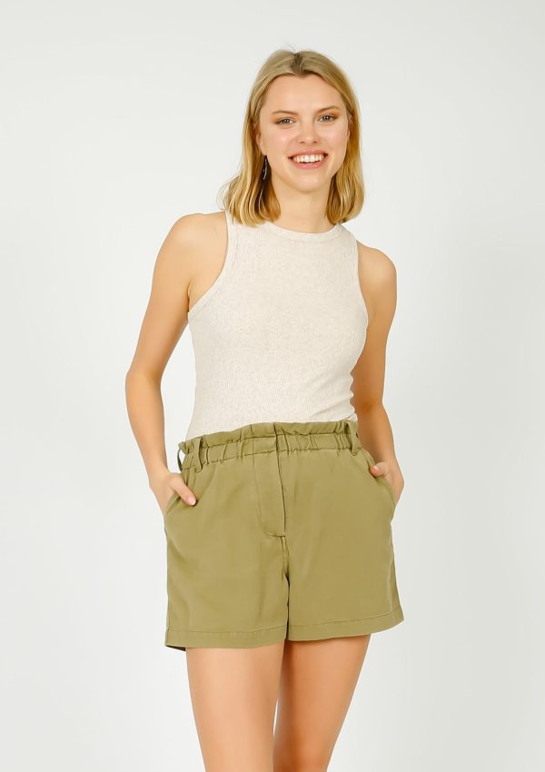 SLF Anna Knit Tank Top in Oatmeal Supply