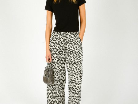 SLF Chloe Printed Wide Pant For Sale