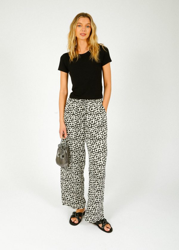 SLF Chloe Printed Wide Pant For Sale