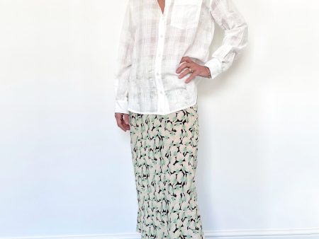 VB Keiko Button Down Shirt in White Discount