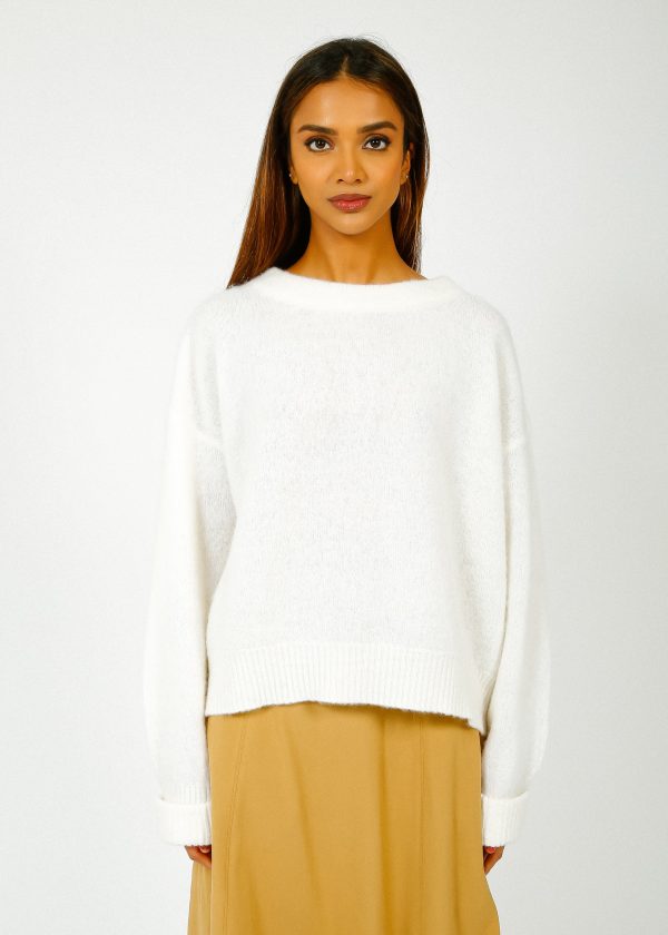 AV Vitow Knit in White on Sale