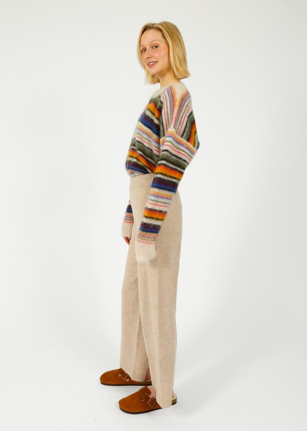 VB Jenkins Knit Pants in Oatmeal Online now