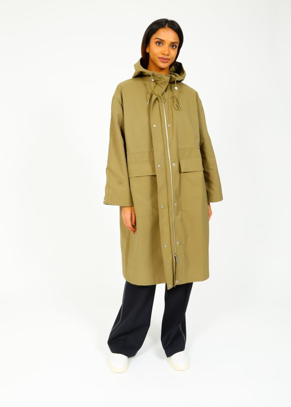 SLF Philine Parka in Martini Olive For Cheap